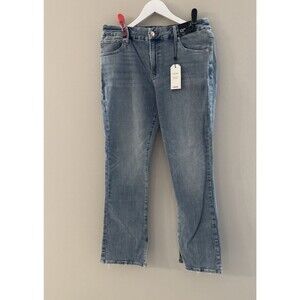 NWT EXPRESS Mid Rise Skyscraper  Jeans One Size fits 3! L Short 12/14/16